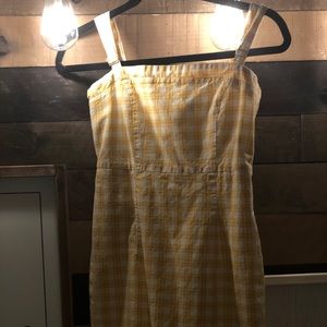 Yellow mini dress!